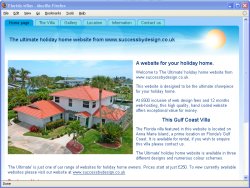 Best Value Holiday Home website